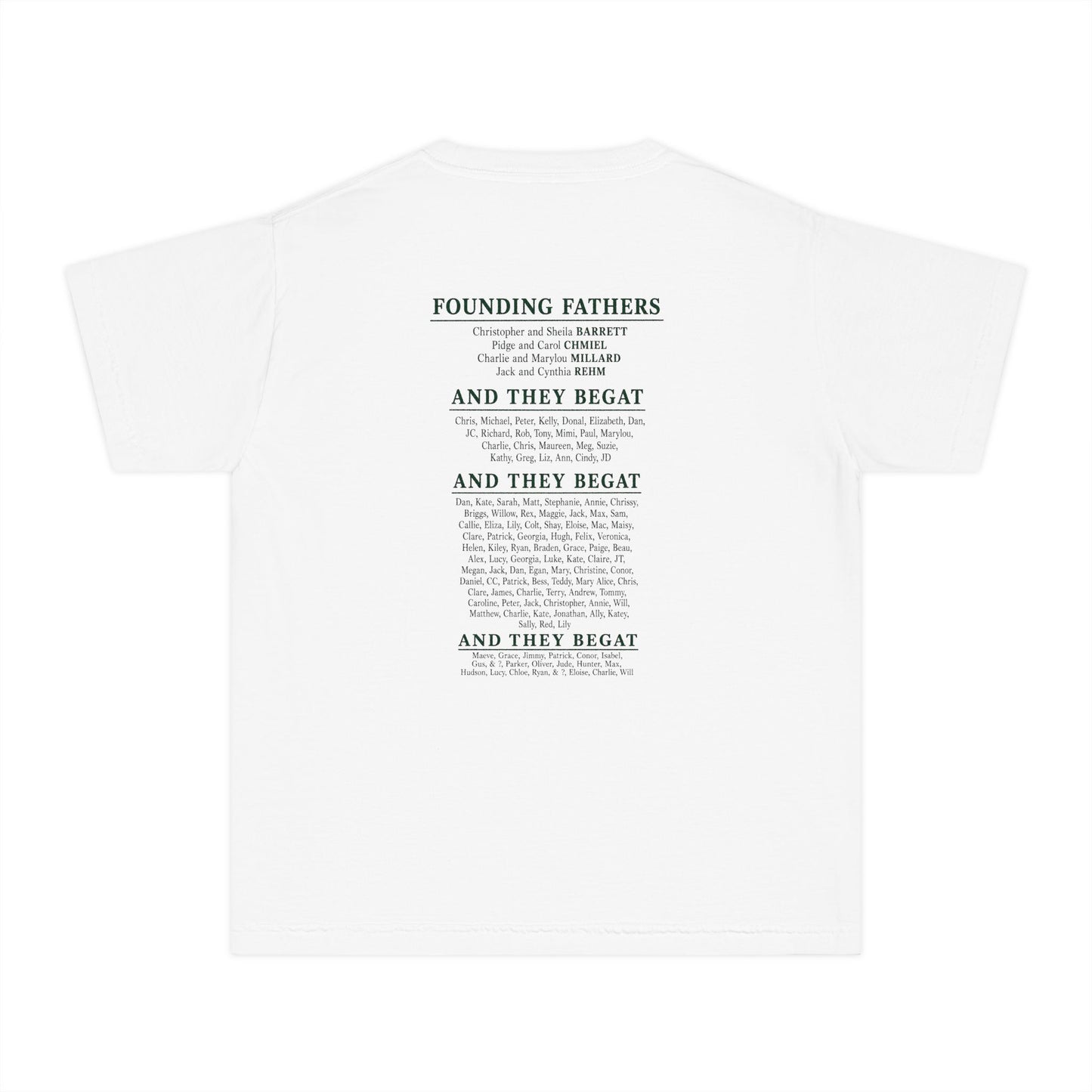 THENDS IV (Fourth Generation) Youth Unisex Tee Shirt