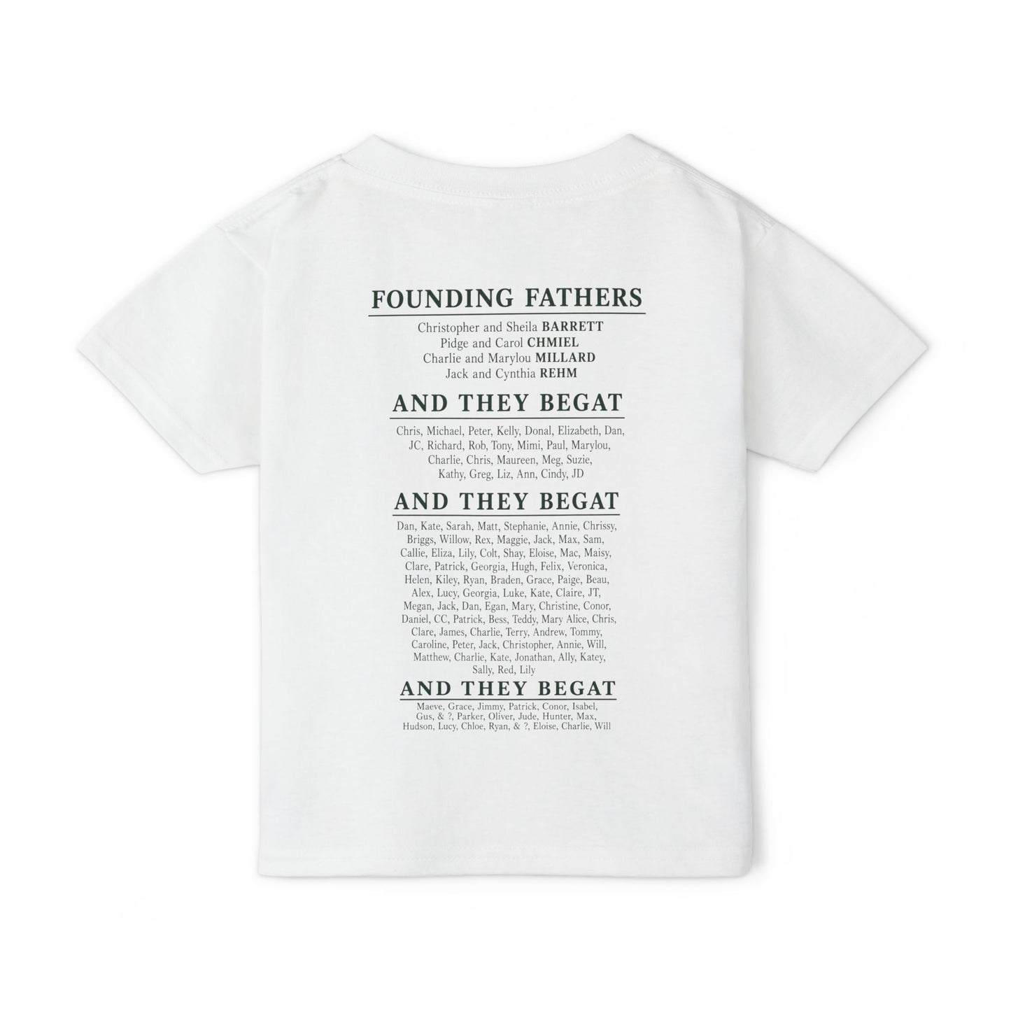 THENDS IV (Fourth Generation) Toddler Shirt